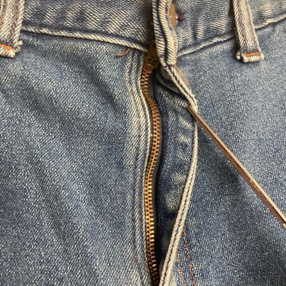 LONG HAUL Men’s Jeans‎ Size 40/30 Blue Hand Measures approx 38X27 - Picture 9 of 12